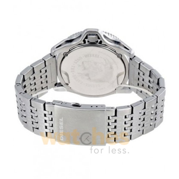 Diesel Men’s Quartz Silver Stainless Steel Grey Dial 46mm Watch DZ1729 - Image 4