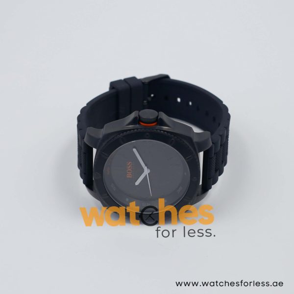 Hugo Boss Men’s Quartz Black Silicone Strap Black Dial 50mm Watch 1513106 UAE DUBAI AJMAN SHARJAH ABU DHABI RAS AL KHAIMA UMM UL QUWAIN ALAIN FUJAIRAH