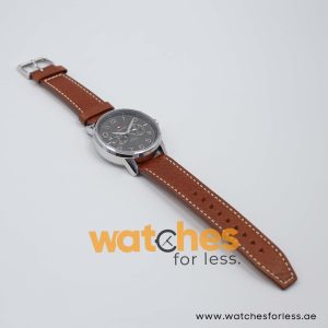 Tommy Hilfiger Men’s Quartz Brown Leather Strap Grey Dial 44mm Watch 1791083 UAE DUBAI AJMAN SHARJAH ABU DHABI RAS AL KHAIMA UMM UL QUWAIN ALAIN FUJAIRAH