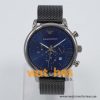 Emporio Armani Men’s Quartz Black Stainless Steel Blue Dial 46mm Watch AR1979/1 UAE DUBAI AJMAN SHARJAH ABU DHABI RAS AL KHAIMA UMM UL QUWAIN ALAIN FUJAIRAH