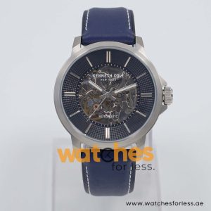 Kenneth Cole Men’s Automatic Navy Blue Hybrid Strap Black Skeleton Dial 44mm Watch KC50690002 UAE DUBAI AJMAN SHARJAH ABU DHABI RAS AL KHAIMA UMM UL QUWAIN ALAIN FUJAIRAH