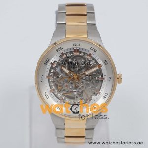 Kenneth Cole Men’s Automatic Two Tone Stainless Steel Silver Skeleton Dial 44mm Watch 10030825 UAE DUBAI AJMAN SHARJAH ABU DHABI RAS AL KHAIMA UMM UL QUWAIN ALAIN FUJAIRAH