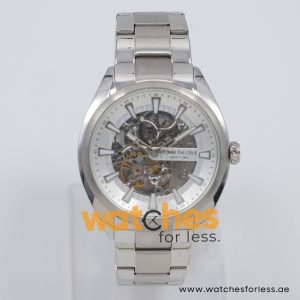 Kenneth Cole Men’s Automatic Silver Stainless White Skeleton Dial 42mm Watch 10030833 UAE DUBAI AJMAN SHARJAH ABU DHABI RAS AL KHAIMA UMM UL QUWAIN ALAIN FUJAIRAH