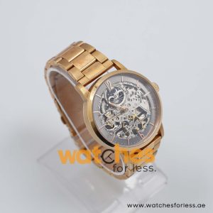 Kenneth Cole Men’s Automatic Rose Gold Stainless Steel Grey Skeleton Dial 43mm Watch KC6888J/1