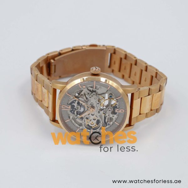 Kenneth Cole Men’s Automatic Rose Gold Stainless Steel Grey Skeleton Dial 43mm Watch KC6888J/1 UAE DUBAI AJMAN SHARJAH ABU DHABI RAS AL KHAIMA UMM UL QUWAIN ALAIN FUJAIRAH