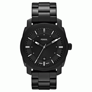 Fossil Men’s Quartz Black Stainless Steel Black Dial 42mm Watch FS4775 (Without Tag)