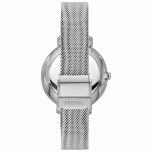 Fossil Women’s Quartz Silver Stainless Steel Silver Dial 36mm Watch ES4627 (Without Tag)