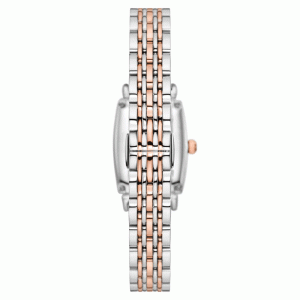 Emporio Armani Women’s Quartz Two Tone Stainless Steel White Dial 26mm Watch AR11519