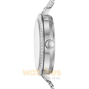 Alternative view of Fossil Women’s Quartz Silver Stainless Steel Silver Dial 32mm Watch BQ3455 (Without Tag)