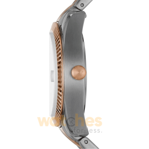 Alternative view of Fossil Women’s Quartz Two Tone Stainless Steel Brown Dial 32mm Watch ES4821 (Without Tag)