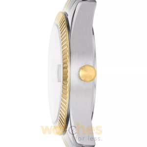 Alternative view of Fossil Women’s Quartz Two Tone Stainless Steel Pink Dial 32mm Watch ES5173 (Without Tag)