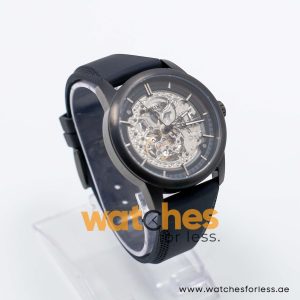 Kenneth Cole Men’s Automatic Black Silicone Strap Grey Skeleton Dial 44mm Watch KC10030791 UAE DUBAI AJMAN SHARJAH ABU DHABI RAS AL KHAIMA UMM UL QUWAIN ALAIN FUJAIRAH