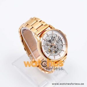 Kenneth Cole Men’s Automatic Rose Gold Stainless Steel White Skeleton Dial 42mm Watch KC50683006 UAE DUBAI AJMAN SHARJAH ABU DHABI RAS AL KHAIMA UMM UL QUWAIN ALAIN FUJAIRAH