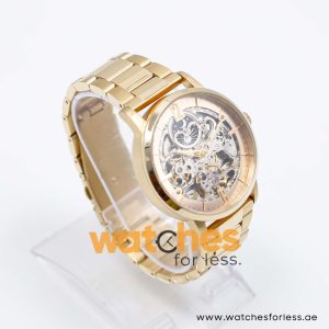 Kenneth Cole Men’s Automatic Gold Stainless Steel Champagne Skeleton Dial 43mm Watch KC6888J/3 UAE DUBAI AJMAN SHARJAH ABU DHABI RAS AL KHAIMA UMM UL QUWAIN ALAIN FUJAIRAH