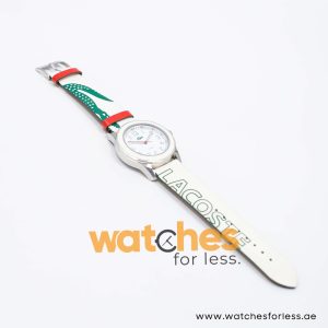 Lacoste Women’s Quartz White & Green Leather Strap White Dial 38mm Watch 2000518