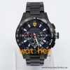 Ferrari Men’s Quartz Black Stainless Steel Black Dial 44mm Watch 0830046/1