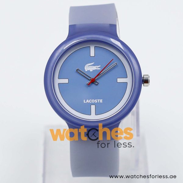 Lacoste Women’s/Kids Quartz Ice Blue Silicone Strap Ice Blue Dial 40mm Watch 2020027