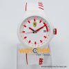 Ferrari Men’s Quartz White Silicone Strap White Dial 44mm Watch 830127/1