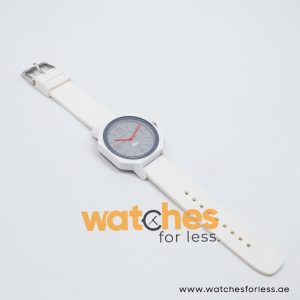 Lacoste Unisex Quartz White Silicone Strap Grey Dial 42mm Watch 2010689