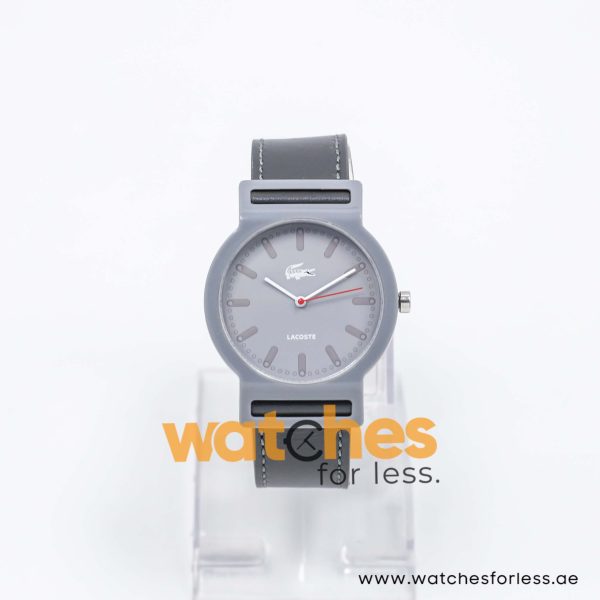 Lacoste Women’s Quartz Grey Leather Strap Light Grey Dial 39mm Watch 2010548