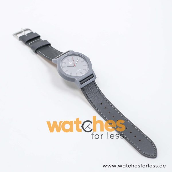 Lacoste Women’s Quartz Grey Leather Strap Light Grey Dial 39mm Watch 2010548