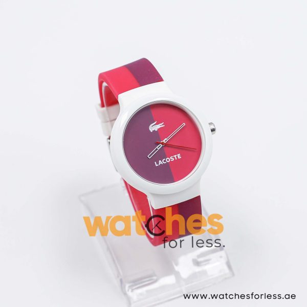 Lacoste Women’s/Kid’s Quartz Purple & Pink Silicone Strap Purple & Pink Dial 40mm Watch 2020036