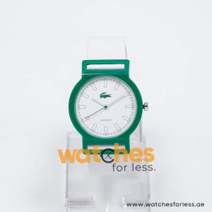 Lacoste Women’s Quartz White Leather Strap White Dial 39mm Watch 2010492