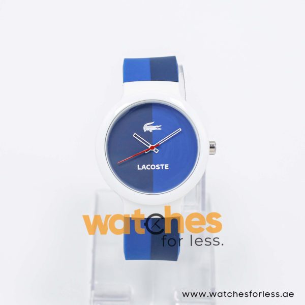 Lacoste Women’s/Kid’s Quartz Blue & Navy Silicone Strap Blue & Navy Dial 40mm Watch 2020035