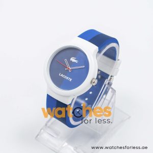 Lacoste Women’s/Kid’s Quartz Blue & Navy Silicone Strap Blue & Navy Dial 40mm Watch 2020035