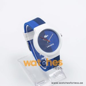 Lacoste Women’s/Kid’s Quartz Blue & Navy Silicone Strap Blue & Navy Dial 40mm Watch 2020035