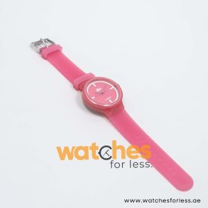 Lacoste Women’s/Kid’s Quartz Pink Silicone Strap Pink Dial 40mm Watch 2020025