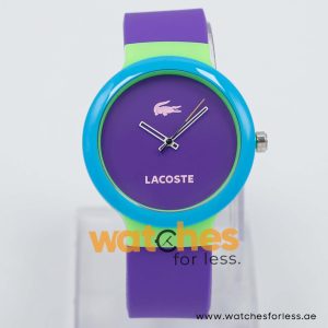 Lacoste Women’s/Kid’s Quartz Purple Silicone Strap Purple Dial 40mm Watch 2020005