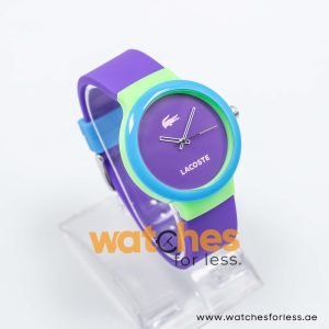 Lacoste Women’s/Kid’s Quartz Purple Silicone Strap Purple Dial 40mm Watch 2020005