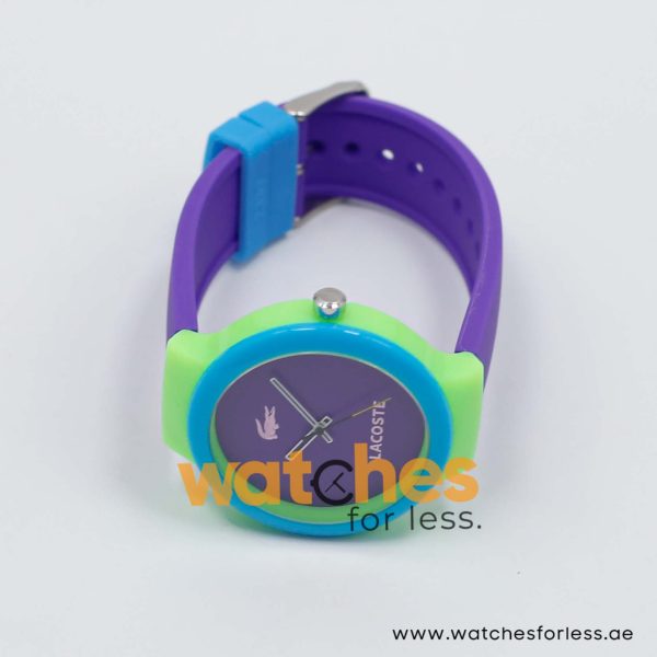 Lacoste Women’s/Kid’s Quartz Purple Silicone Strap Purple Dial 40mm Watch 2020005