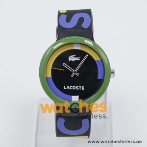 Lacoste Women’s/Kid’s Quartz Multi Color Silicone Strap Multi Color Dial 40mm Watch 2020031