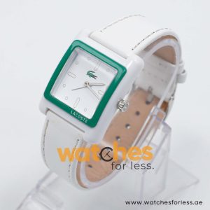 Lacoste Women’s Quartz White Leather Strap White Dial 31mm Watch 2000551