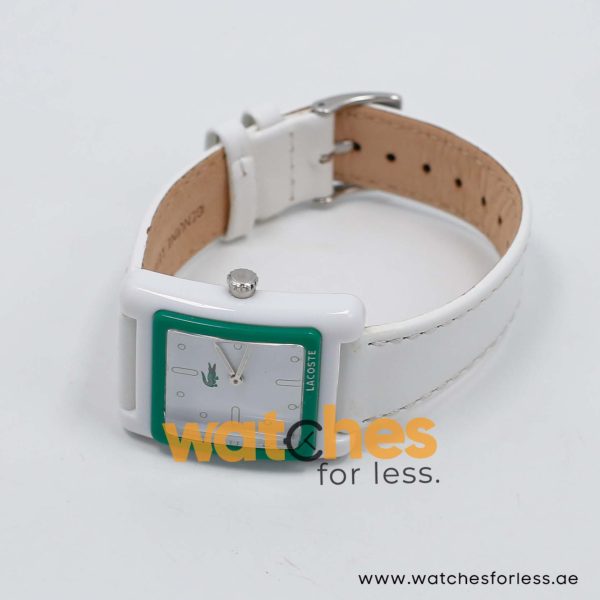 Lacoste Women’s Quartz White Leather Strap White Dial 31mm Watch 2000551