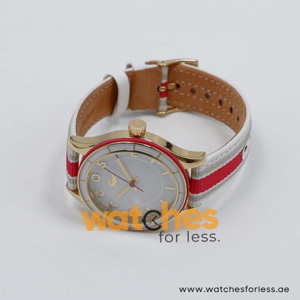 Lacoste Women’s Quartz Multi Color Nylon Strap White Dial 39mm Watch 2000770