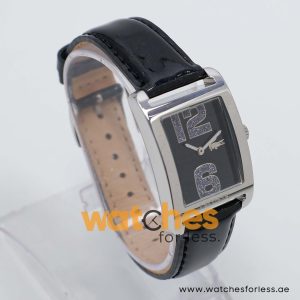 Lacoste Women’s Quartz Black Leather Strap Black Dial 28mm Watch LC513142261