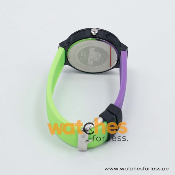 Lacoste Women’s/Kid’s Quartz Green & Purple Silicone Strap Multi Color Dial 40mm Watch 2020007