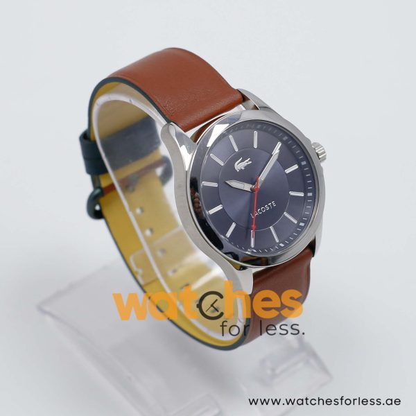 Lacoste Women’s Quartz Brown Leather Strap Dark Blue Dial 38mm Watch 2000736