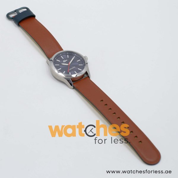 Lacoste Women’s Quartz Brown Leather Strap Dark Blue Dial 38mm Watch 2000736