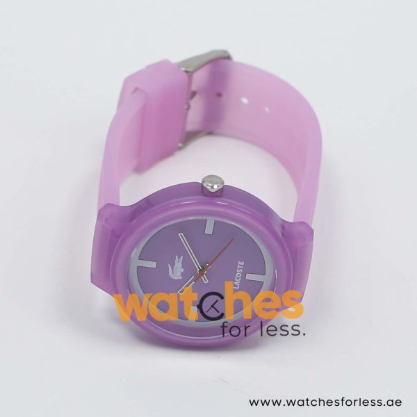 Lacoste Women’s/Kid’s Quartz Purple Silicone Strap Purple Dial 40mm Watch 2020026 - Image 3