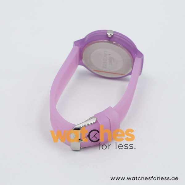 Lacoste Women’s/Kid’s Quartz Purple Silicone Strap Purple Dial 40mm Watch 2020026