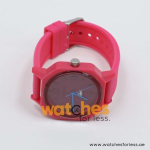 Lacoste Women’s Quartz Pink Silicone Strap Dark Pink Dial 42mm Watch 2010693