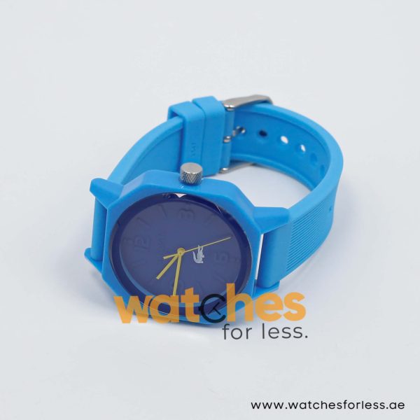 Lacoste Men’s Quartz Sky Blue Silicone Strap Blue Dial 42mm Watch 2010690