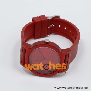 Lacoste Women’s Quartz Red Silicone Strap Red Dial 39mm Watch 2000699