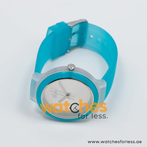 Lacoste Women’s/Kid’s Quartz Sea Green Silicone Strap Silver Dial 40mm Watch 2020058