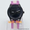 Lacoste Women’s Quartz Purple & White Nylon Strap Black Dial 40mm Watch 2000823