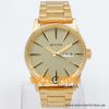 Nixon Men’s Quartz Gold Stainless Steel Gold Dial 42mm Watch A356502